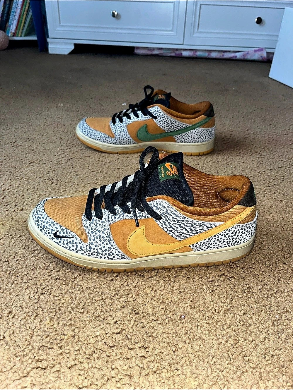 Nike Dunk Low Pro SB “Safari” Sneakers US 12